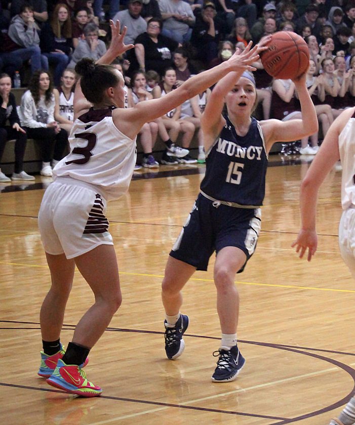 Muncy girls fall just shy against Northeast Bradford in district